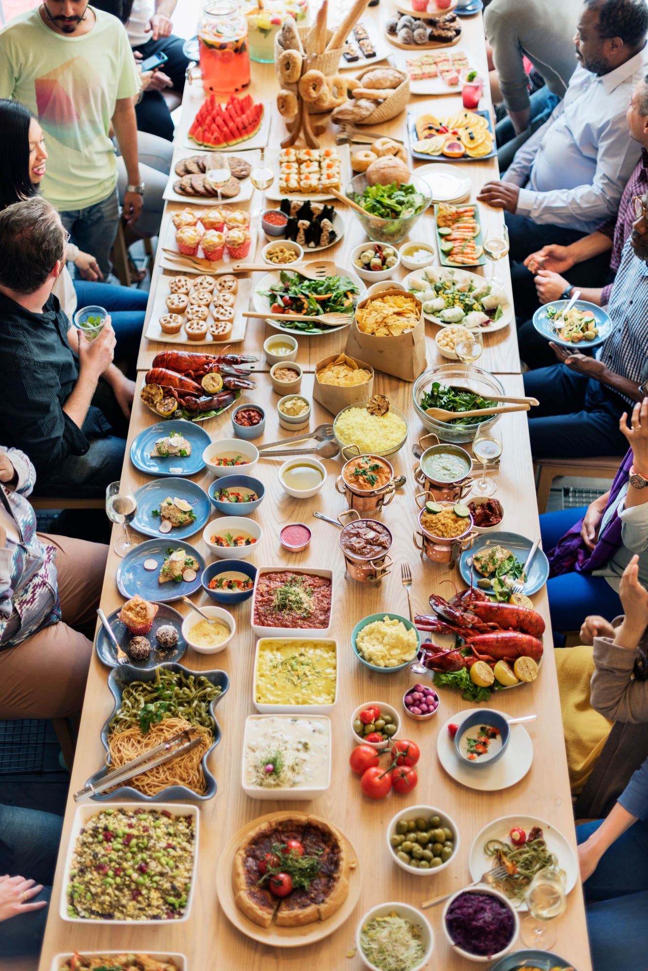 Food Catering Cuisine Culinary Gourmet Buffet Party Concept